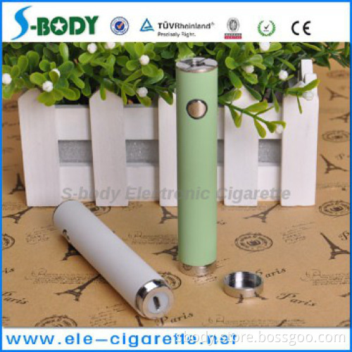 e-cigarette battery micro usb passthrough rechargeable battery